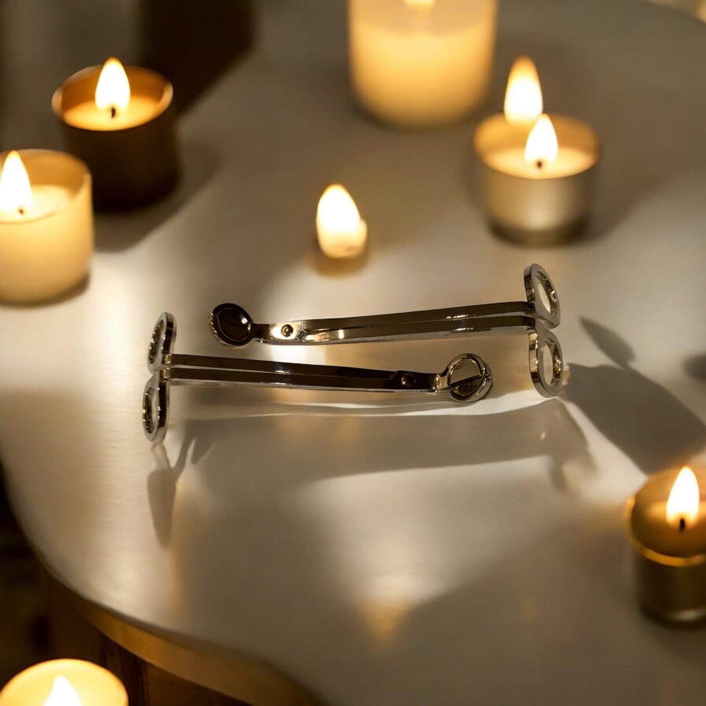 Gold and Rose Gold Wick Trimmers