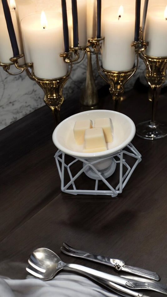 White Triangle Wax Warmer